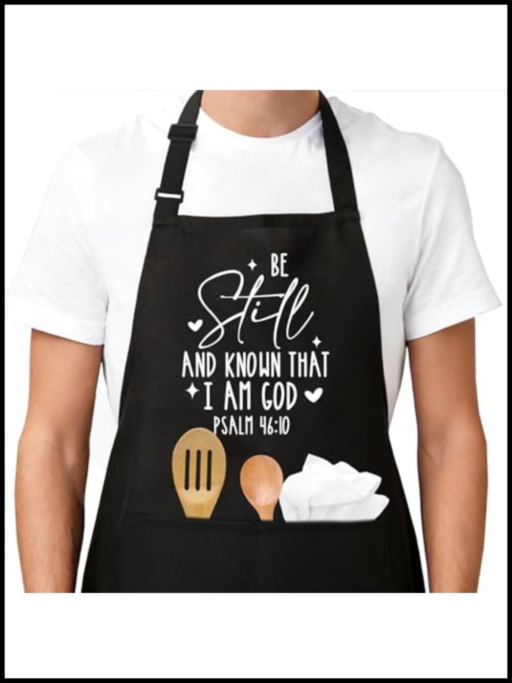 Funny Apron Waterproof Polyester Adjustable Cooking Baking BBQ Gift